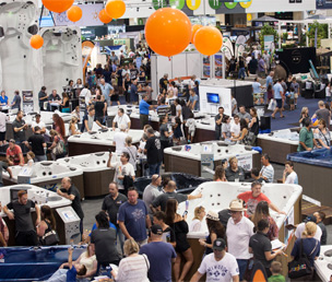The excitement of the Pool & Spa Expo + Outdoor Design Show